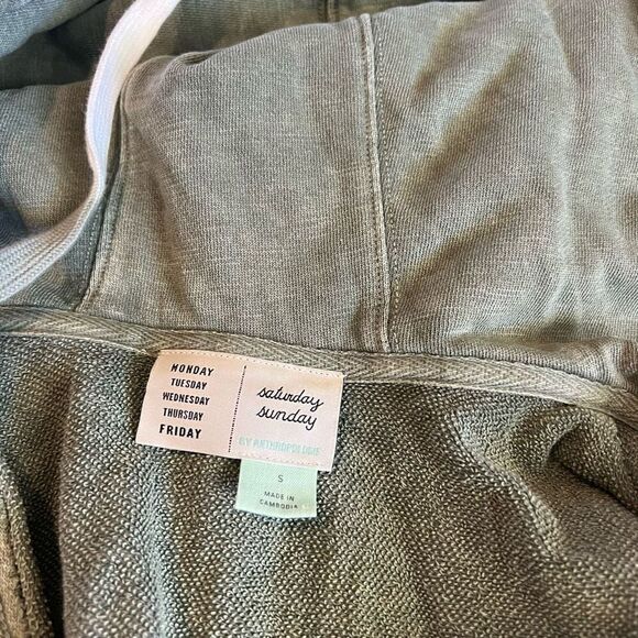 Anthropologie Saturday Sunday Hooded Romper Olive Playsuit
Overall size S - Picture 3 of 4